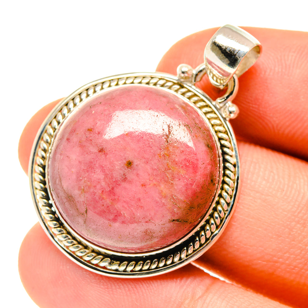 Rhodochrosite Pendants handcrafted by Ana Silver Co - PD760720