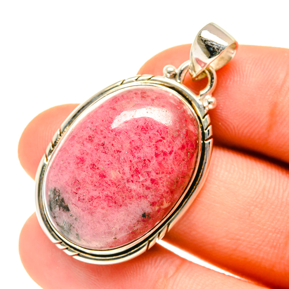 Rhodonite Pendants handcrafted by Ana Silver Co - PD760731