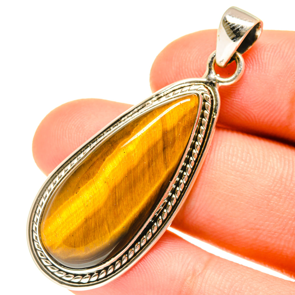Tiger Eye Pendants handcrafted by Ana Silver Co - PD760760