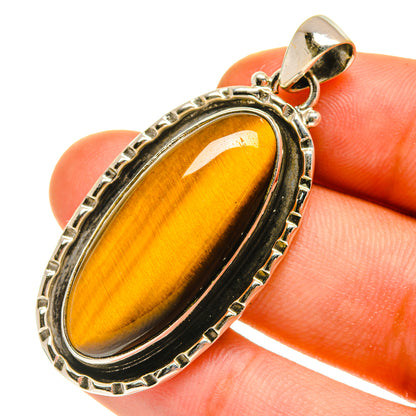 Tiger Eye Pendants handcrafted by Ana Silver Co - PD760766