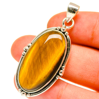 Tiger Eye Pendants handcrafted by Ana Silver Co - PD760769