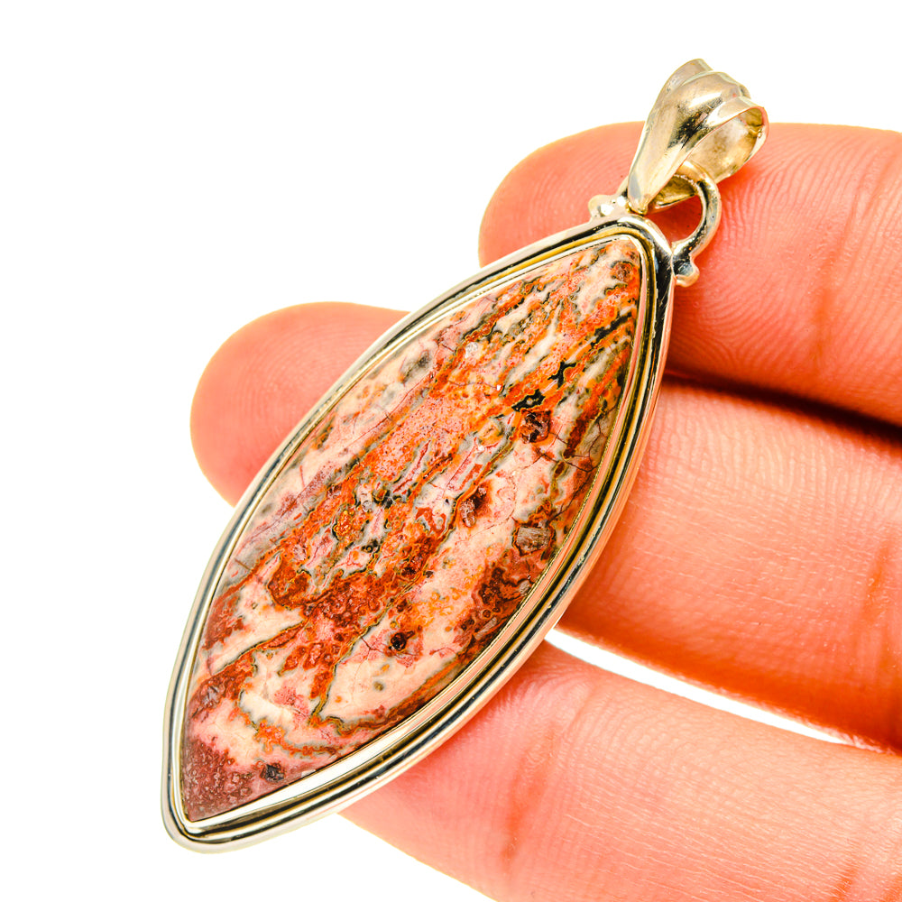 Picture Jasper Pendants handcrafted by Ana Silver Co - PD760783