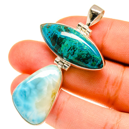 Larimar Pendants handcrafted by Ana Silver Co - PD760791