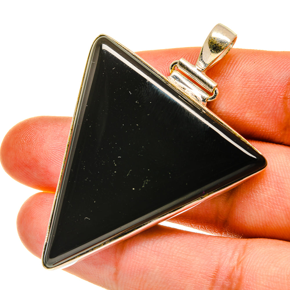 Black Onyx Pendants handcrafted by Ana Silver Co - PD760796