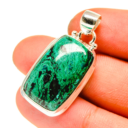 Chrysocolla Pendants handcrafted by Ana Silver Co - PD760799