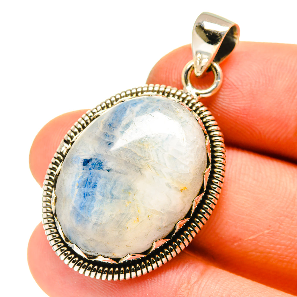 Blue Scheelite Pendants handcrafted by Ana Silver Co - PD760808