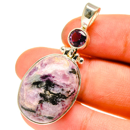 Charoite Pendants handcrafted by Ana Silver Co - PD760812