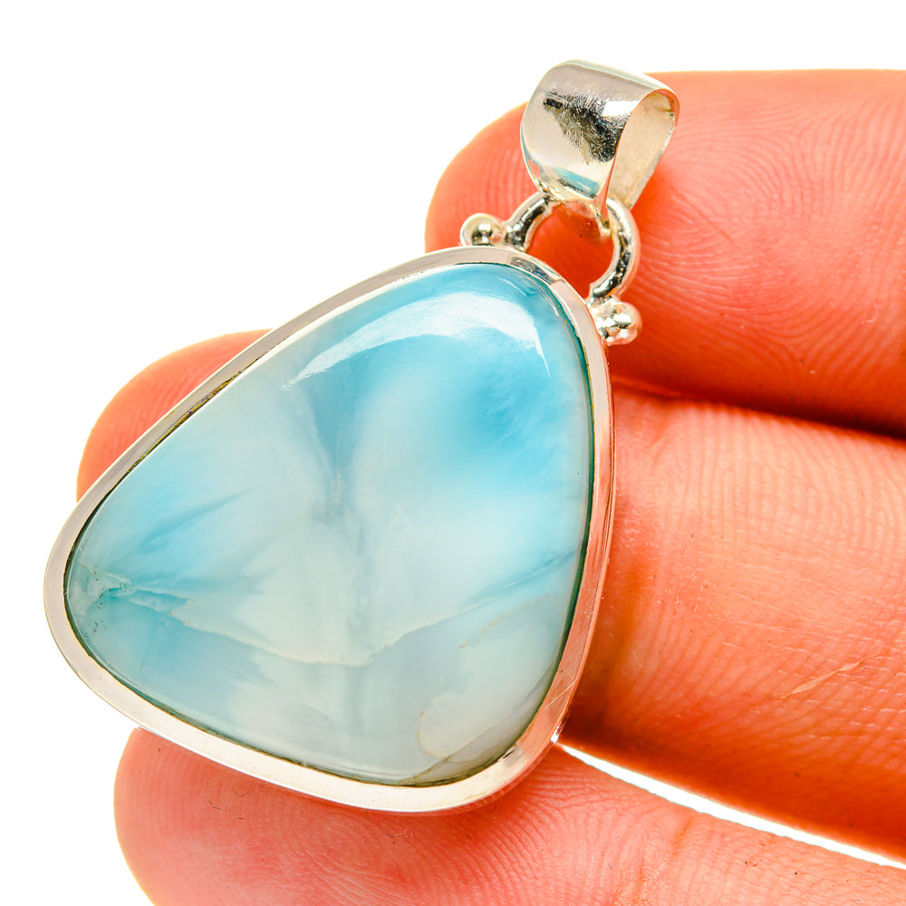 Larimar Pendants handcrafted by Ana Silver Co - PD760826
