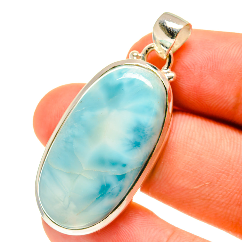 Larimar Pendants handcrafted by Ana Silver Co - PD760828