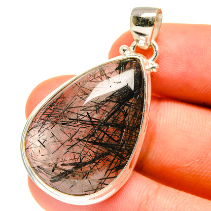 Tourmalinated Quartz Pendants handcrafted by Ana Silver Co - PD760837