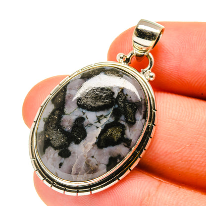 Gabbro Stone Pendants handcrafted by Ana Silver Co - PD760841