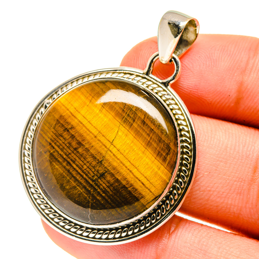 Tiger Eye Pendants handcrafted by Ana Silver Co - PD760847