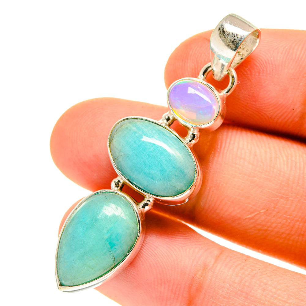 Larimar Pendants handcrafted by Ana Silver Co - PD760857