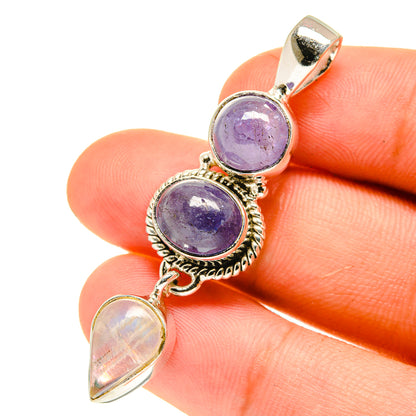 Tanzanite Pendants handcrafted by Ana Silver Co - PD760859