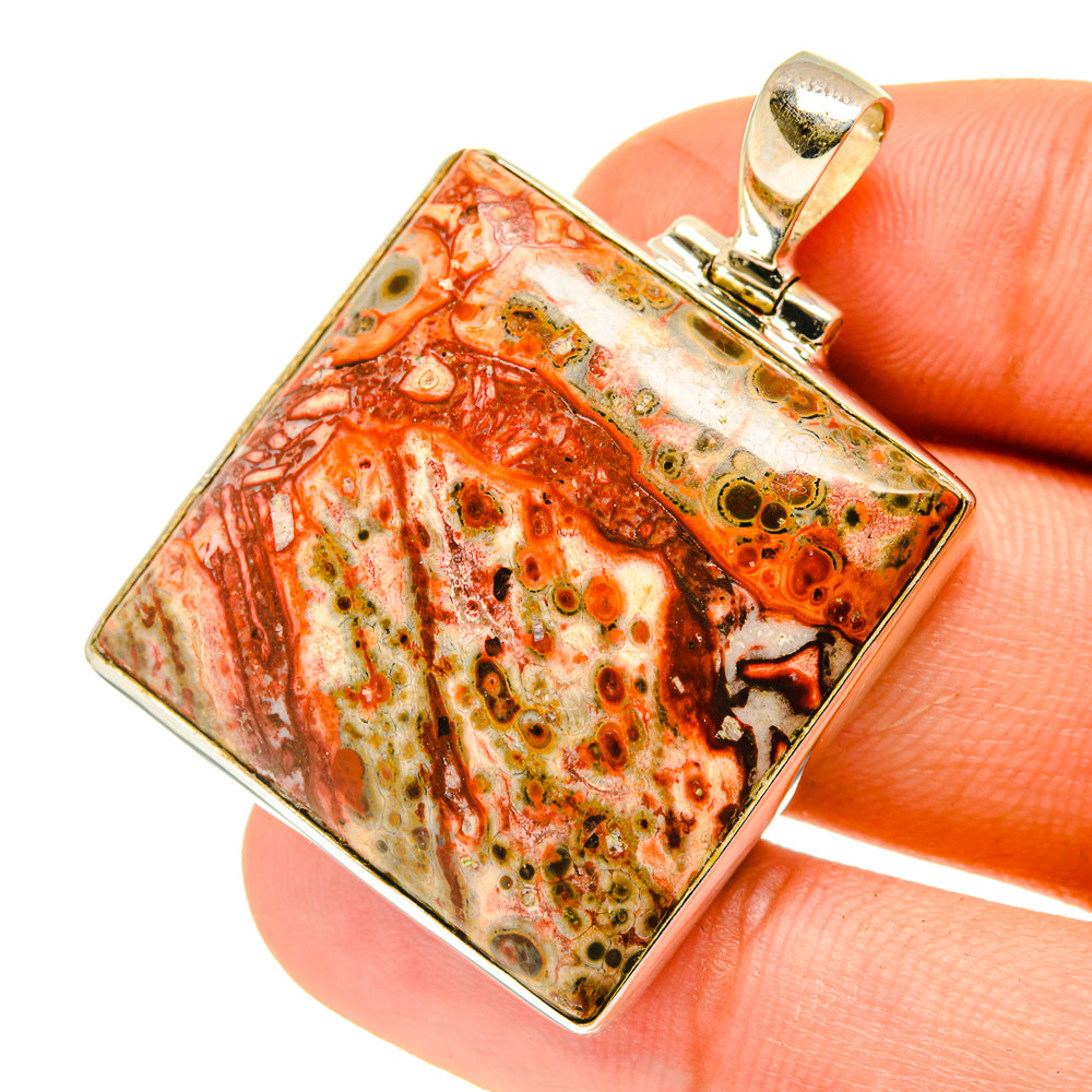 Poppy Jasper Pendants handcrafted by Ana Silver Co - PD760868