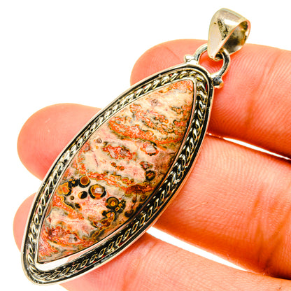 Poppy Jasper Pendants handcrafted by Ana Silver Co - PD760869