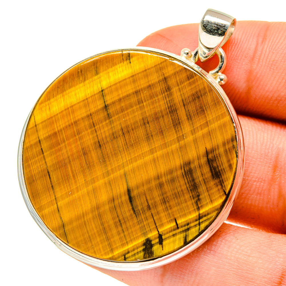 Tiger Eye Pendants handcrafted by Ana Silver Co - PD760874