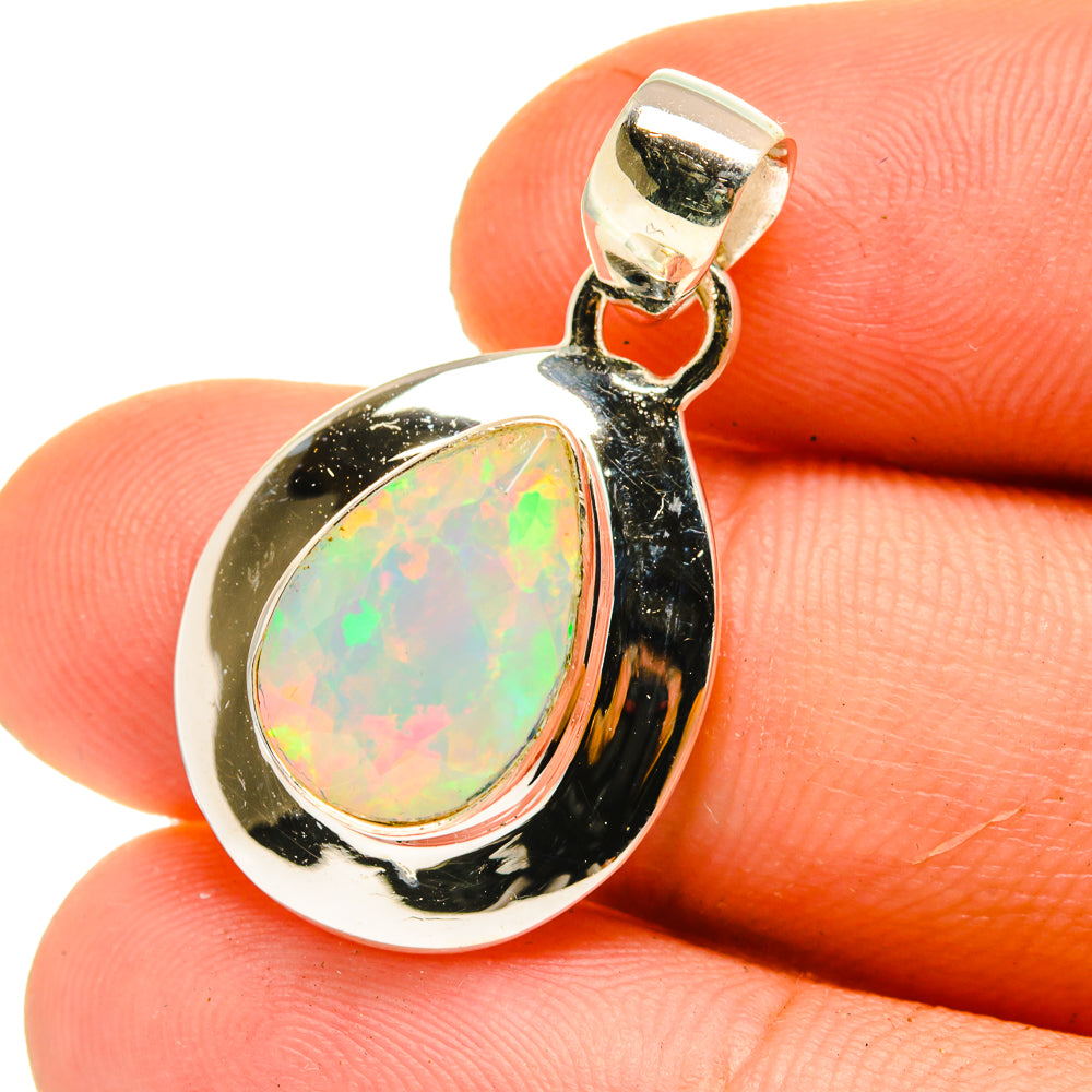 Ethiopian Opal Pendants handcrafted by Ana Silver Co - PD760898