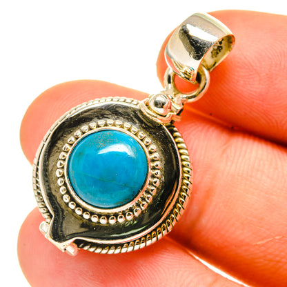 Chrysocolla Pendants handcrafted by Ana Silver Co - PD760902