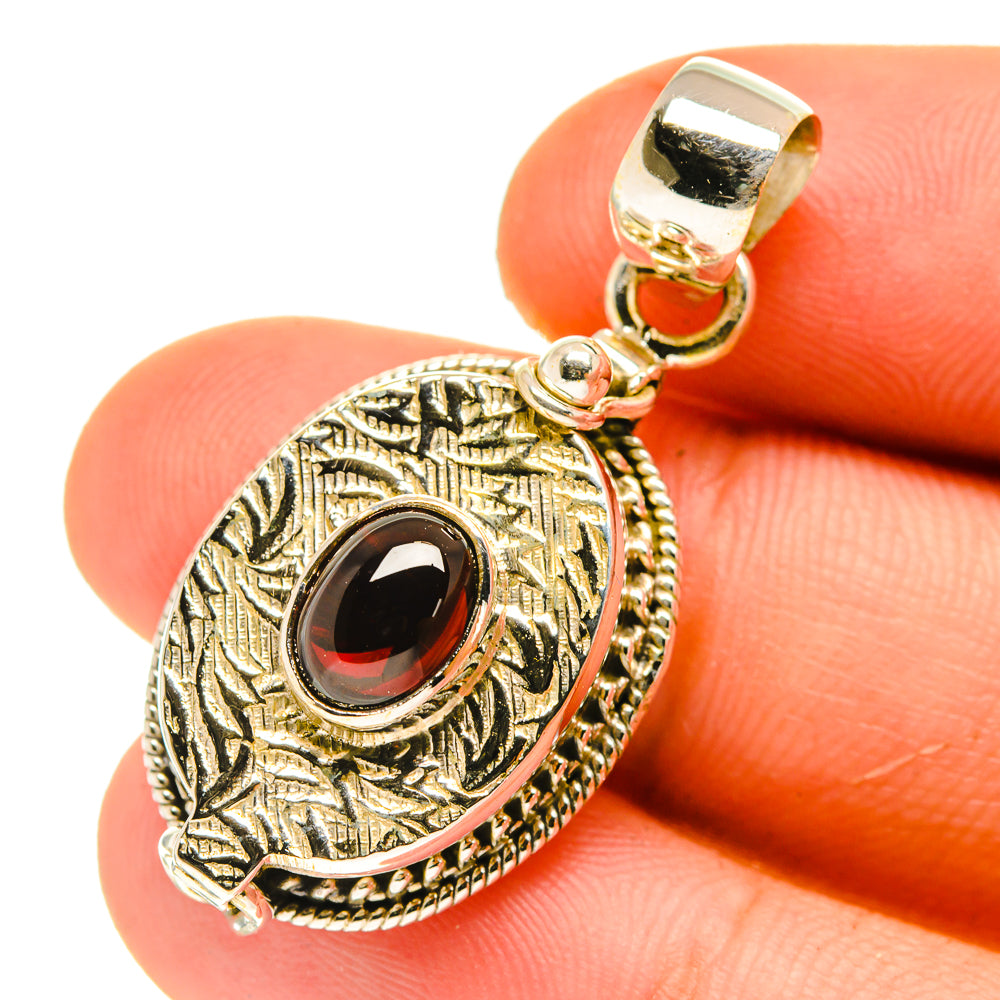 Garnet Pendants handcrafted by Ana Silver Co - PD760905