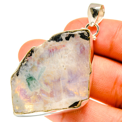Rainbow Moonstone Pendants handcrafted by Ana Silver Co - PD760926