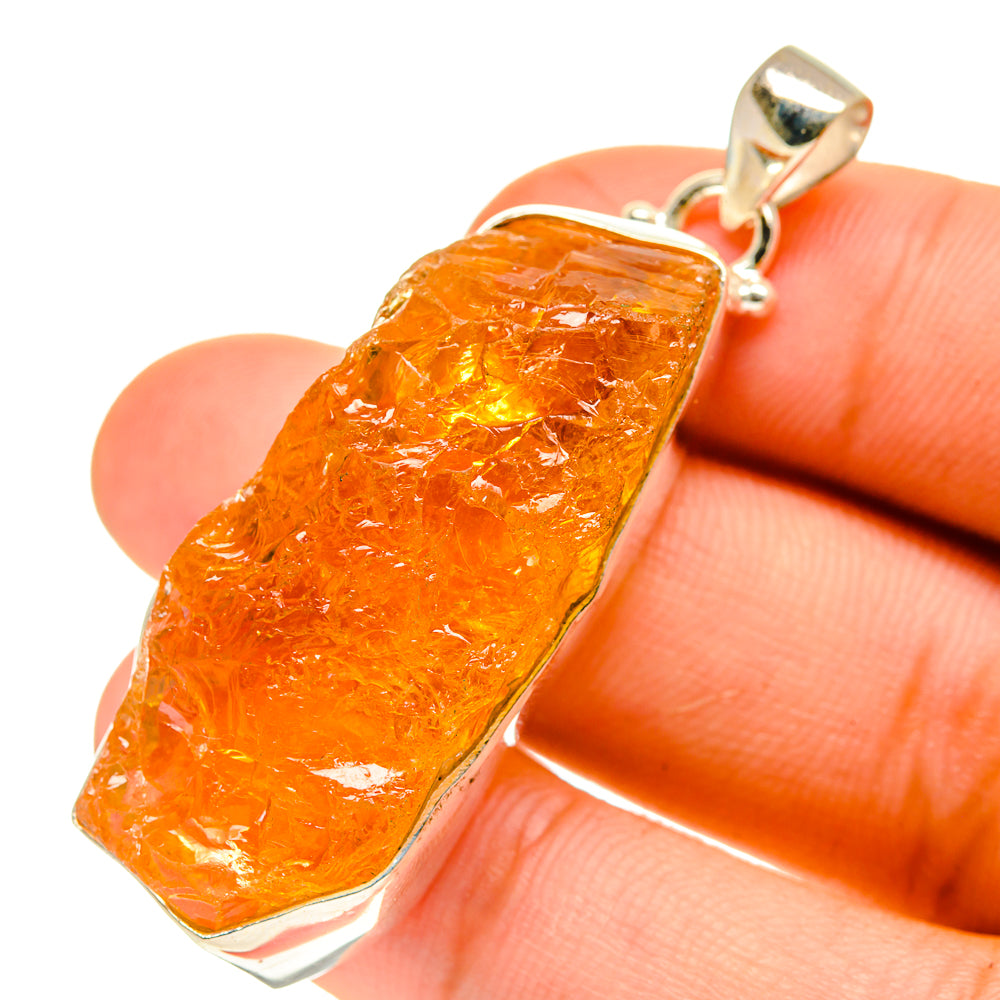 Citrine Pendants handcrafted by Ana Silver Co - PD760927