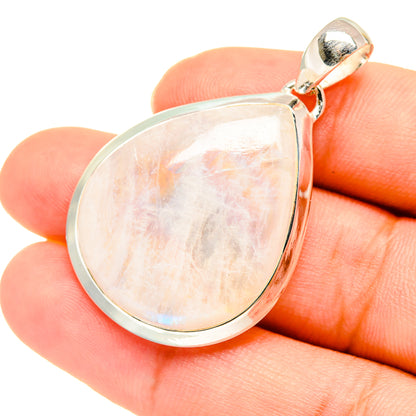 Rainbow Moonstone Pendants handcrafted by Ana Silver Co - PD7615