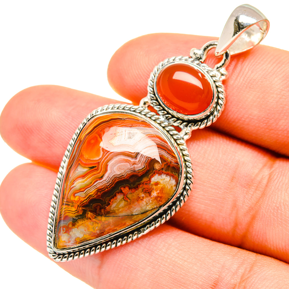Ocean Jasper Pendants handcrafted by Ana Silver Co - PD7628