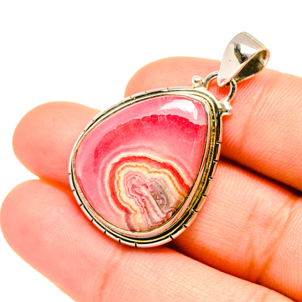 Rhodochrosite Pendants handcrafted by Ana Silver Co - PD7631