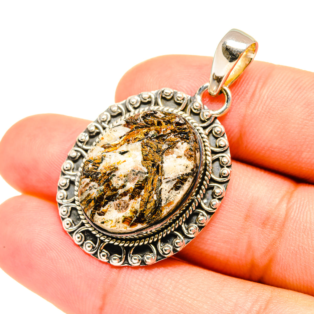 Astrophyllite Pendants handcrafted by Ana Silver Co - PD7647