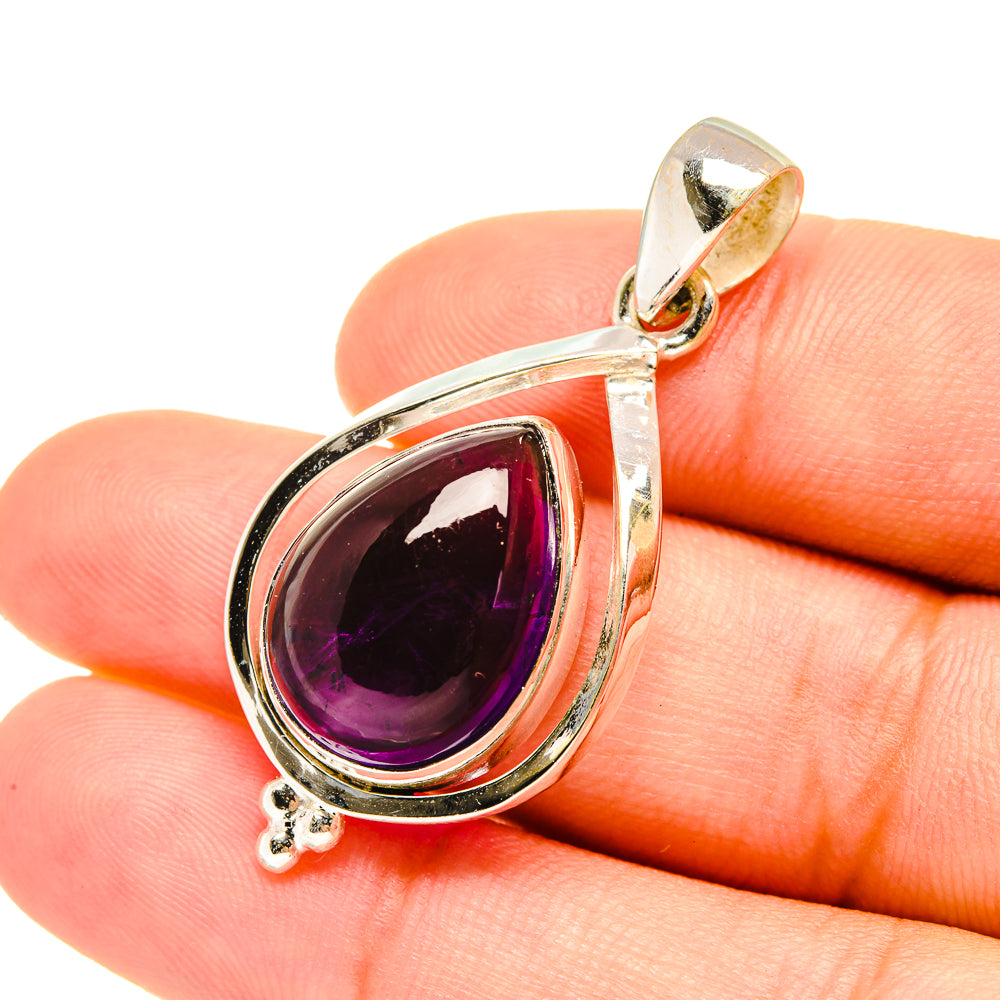 Amethyst Pendants handcrafted by Ana Silver Co - PD7661
