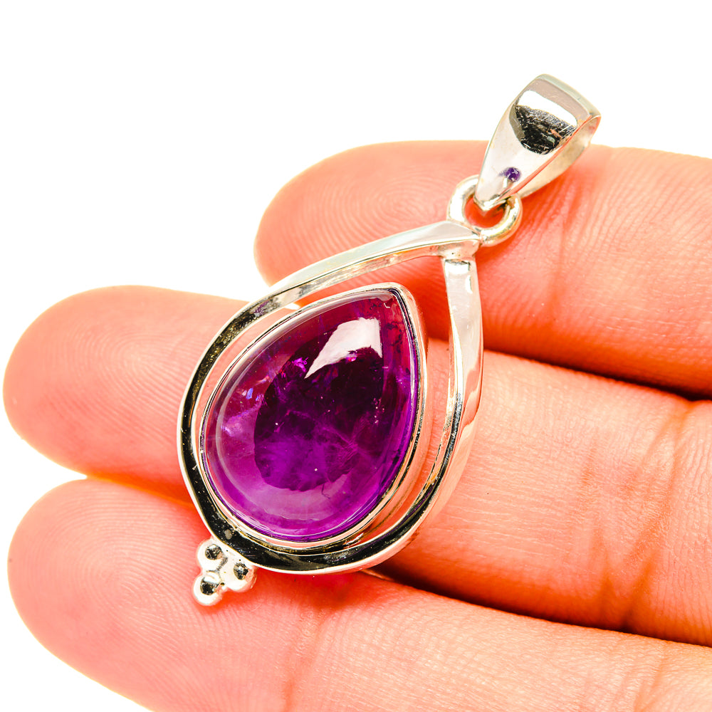 Amethyst Pendants handcrafted by Ana Silver Co - PD7662