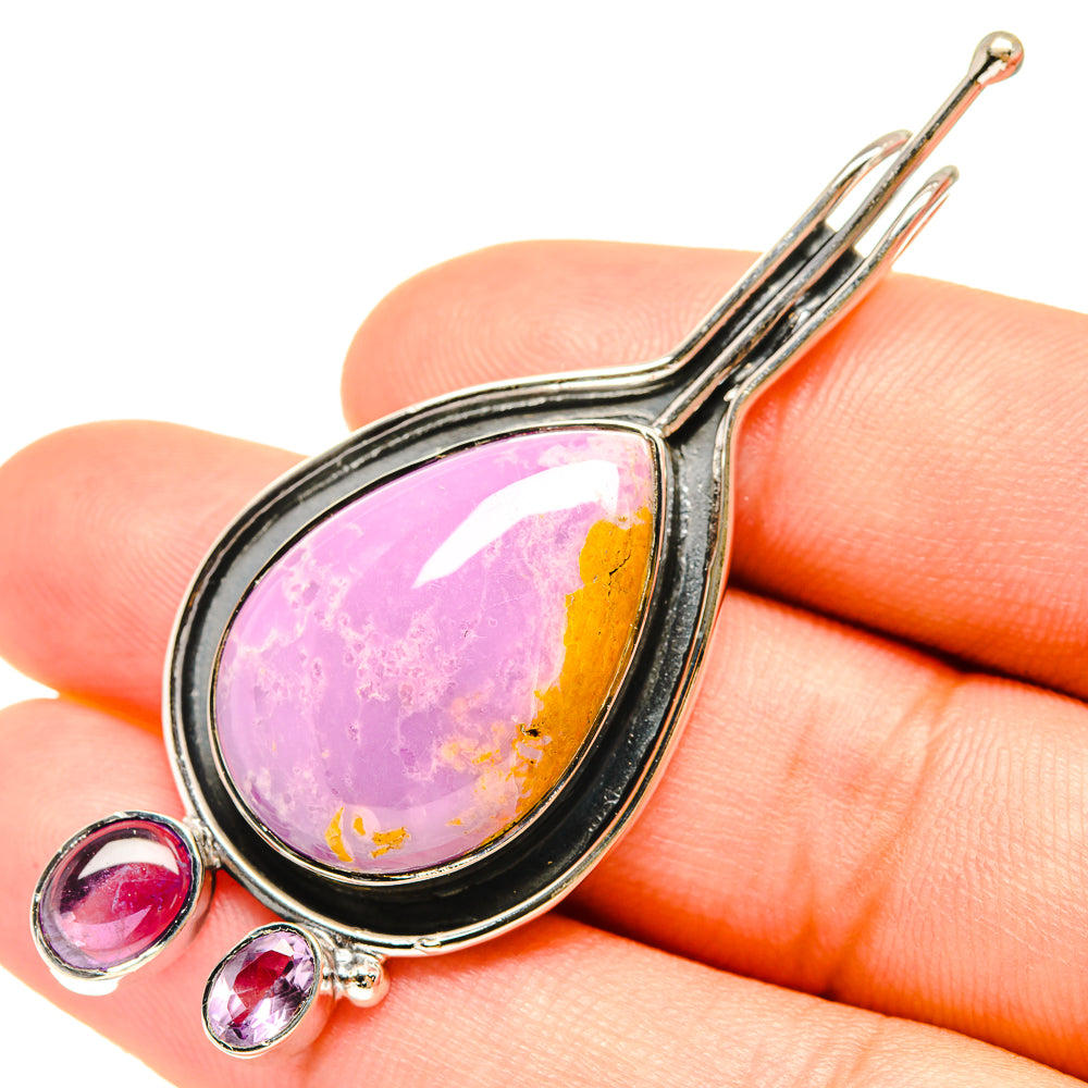 Phosphosiderite Pendants handcrafted by Ana Silver Co - PD7663