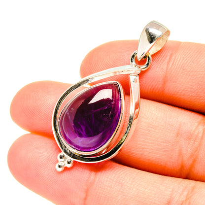 Amethyst Pendants handcrafted by Ana Silver Co - PD7665