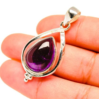 Amethyst Pendants handcrafted by Ana Silver Co - PD7667