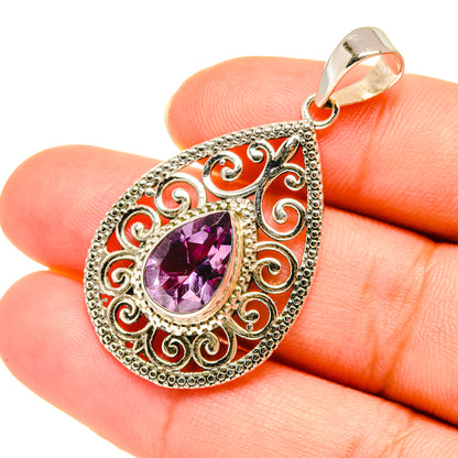 Amethyst Pendants handcrafted by Ana Silver Co - PD7675