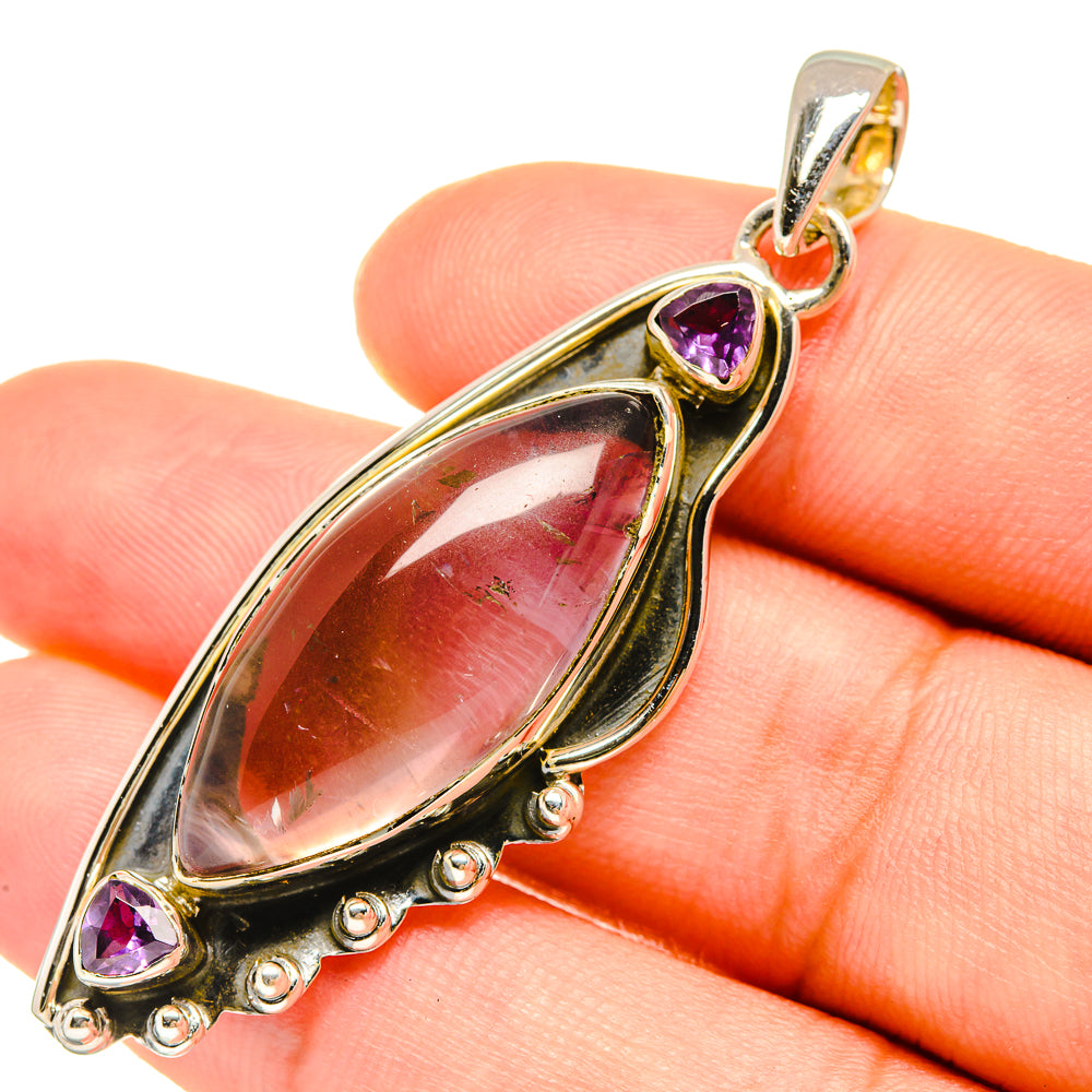 Amethyst Pendants handcrafted by Ana Silver Co - PD7676