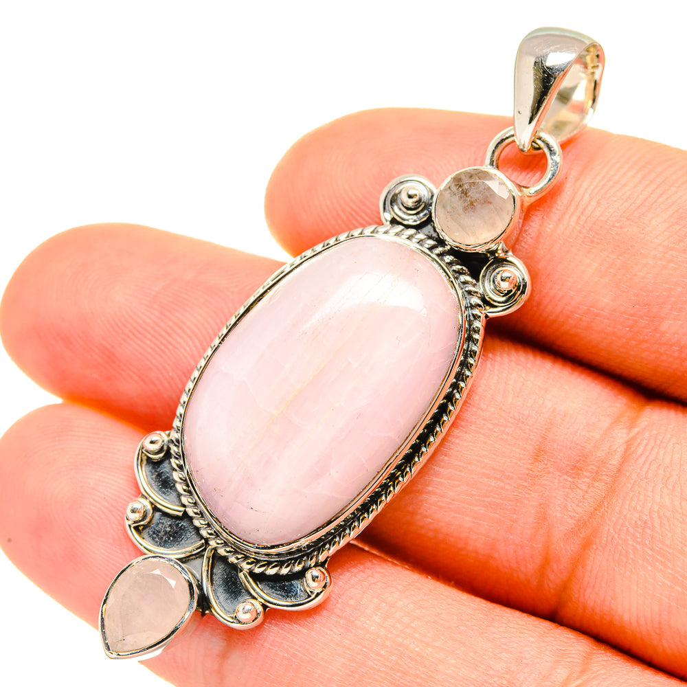 Pink Opal Pendants handcrafted by Ana Silver Co - PD7680