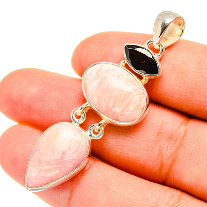 Rhodochrosite Pendants handcrafted by Ana Silver Co - PD7696
