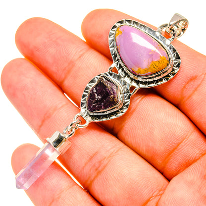 Phosphosiderite Pendants handcrafted by Ana Silver Co - PD7700