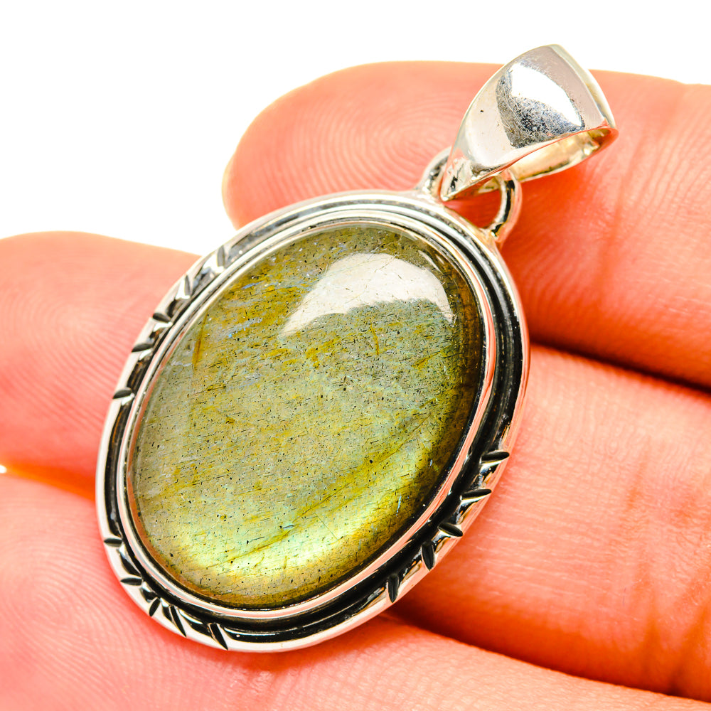 Labradorite Pendants handcrafted by Ana Silver Co - PD7707