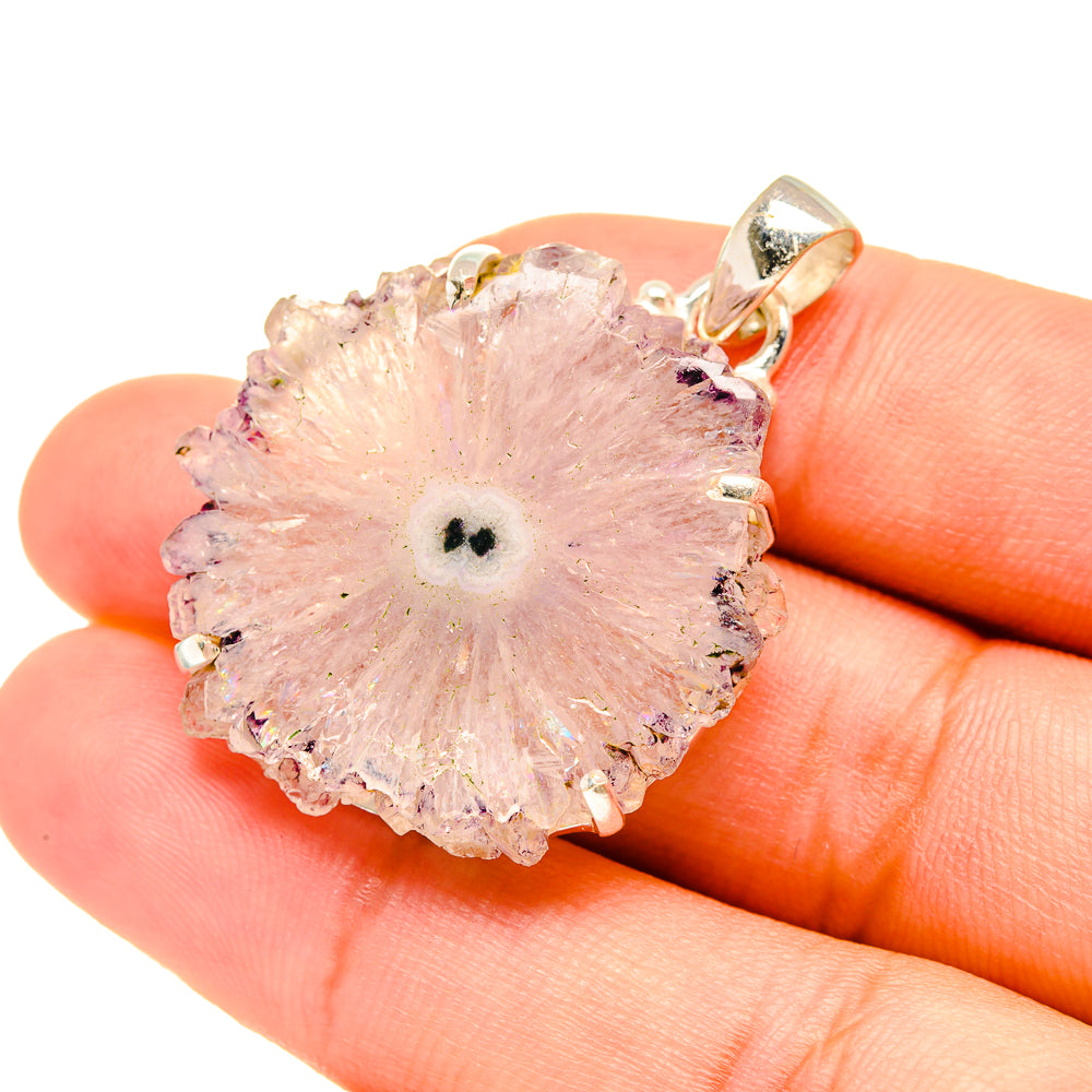 Amethyst Stalactite Pendants handcrafted by Ana Silver Co - PD7711