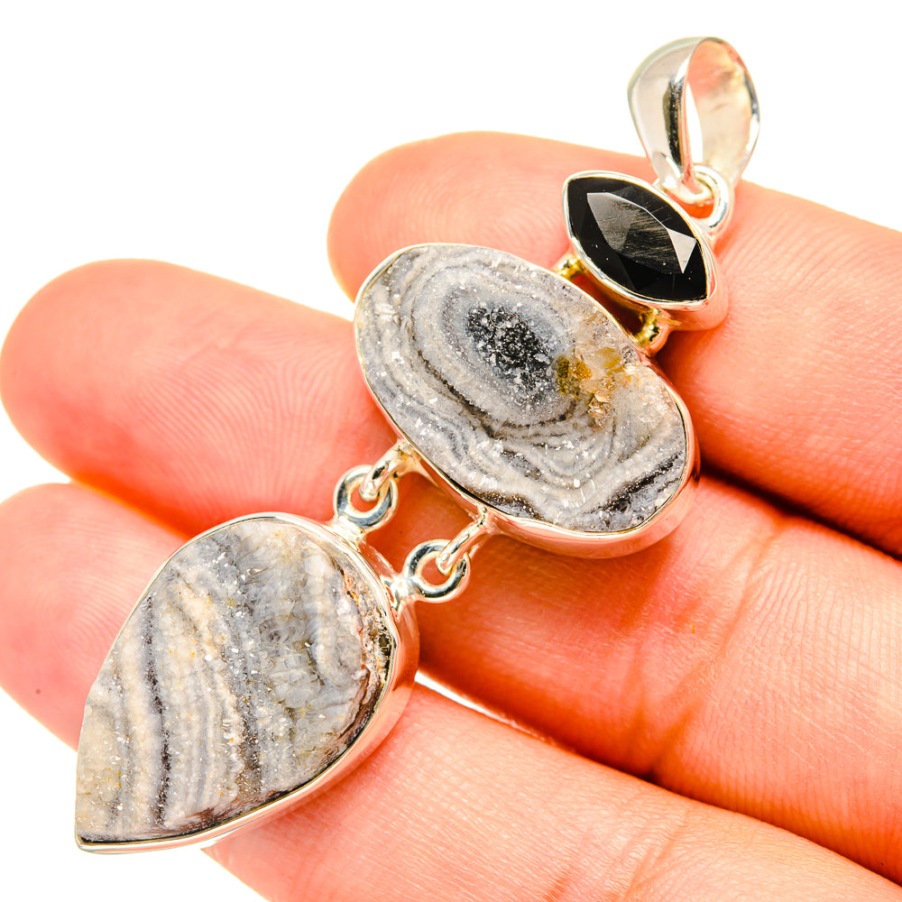 Desert Druzy Pendants handcrafted by Ana Silver Co - PD7718