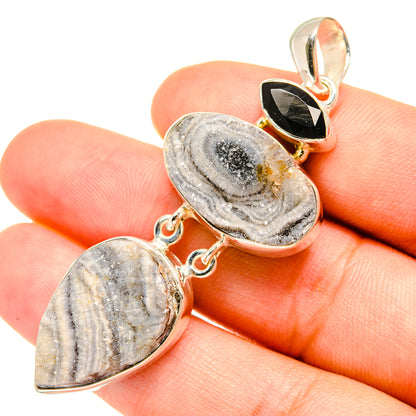 Desert Druzy Pendants handcrafted by Ana Silver Co - PD7718