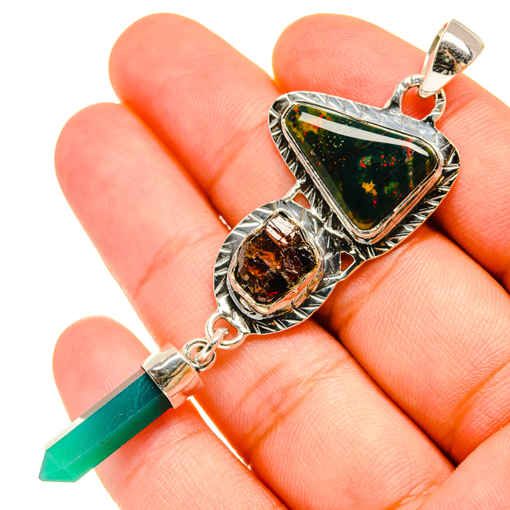 Pietersite Pendants handcrafted by Ana Silver Co - PD7746