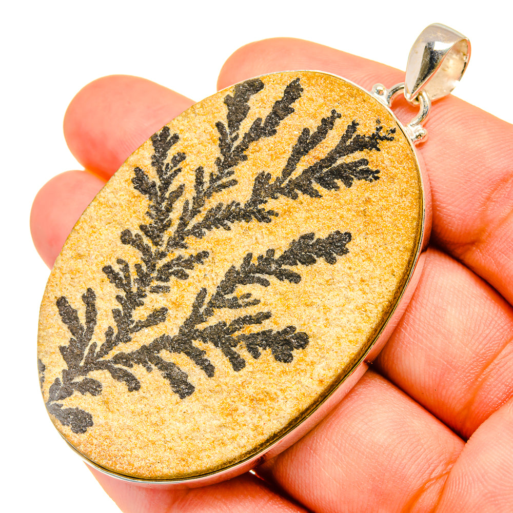 Germany Psilomelane Dendrite Pendants handcrafted by Ana Silver Co - PD7749