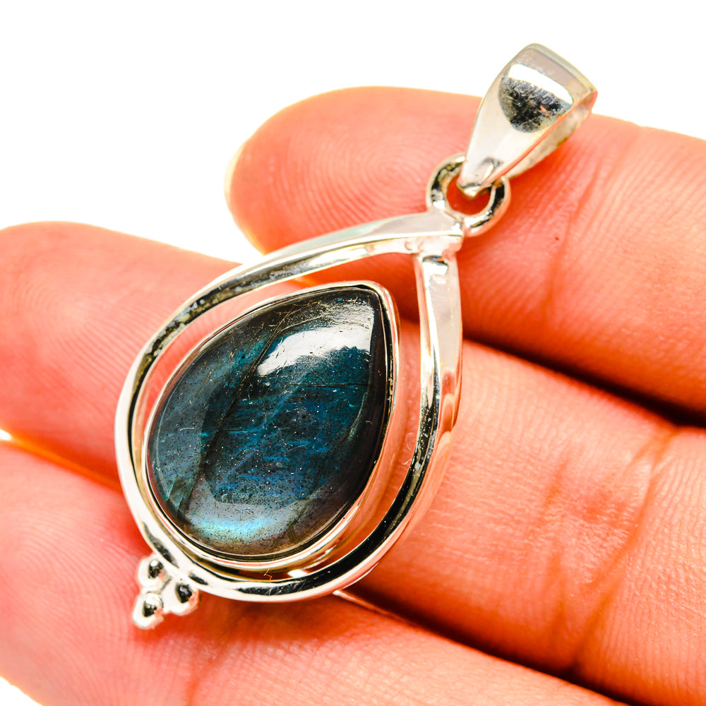 Labradorite Pendants handcrafted by Ana Silver Co - PD7750