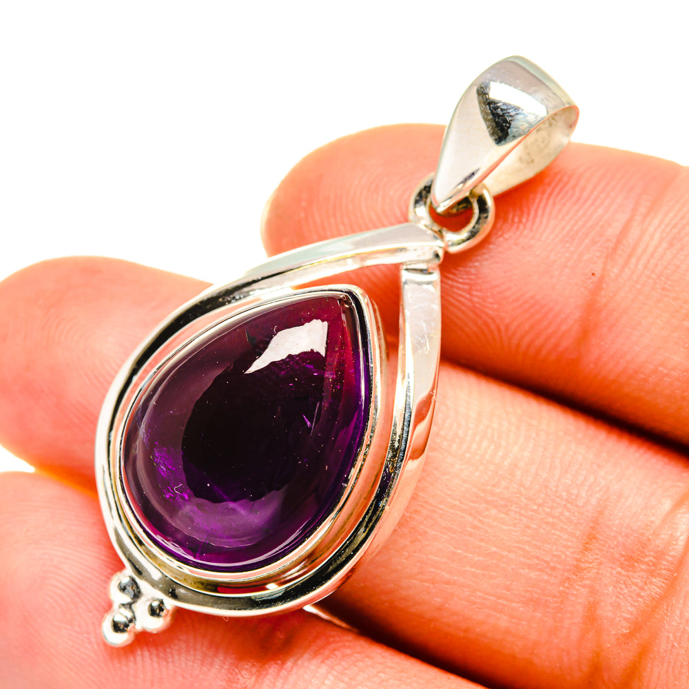 Amethyst Pendants handcrafted by Ana Silver Co - PD7751