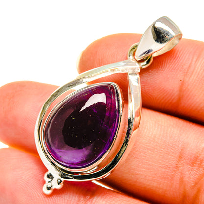 Amethyst Pendants handcrafted by Ana Silver Co - PD7753