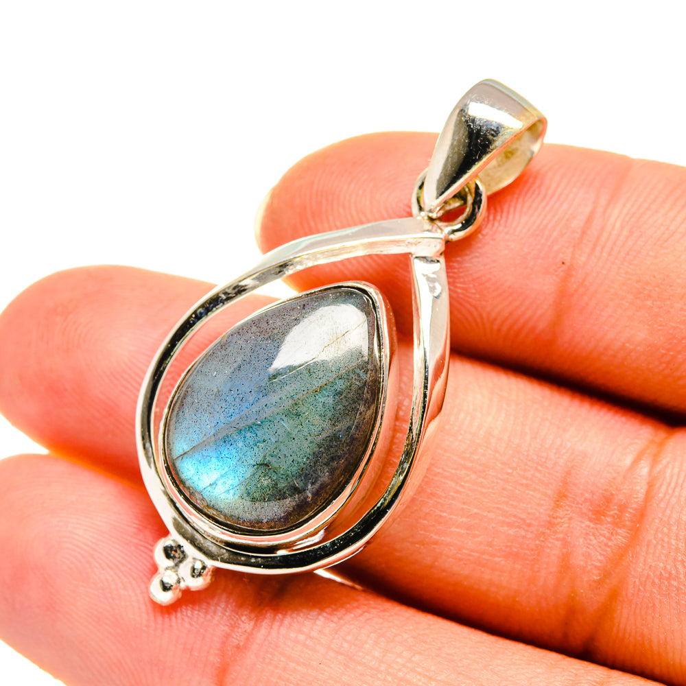 Labradorite Pendants handcrafted by Ana Silver Co - PD7757